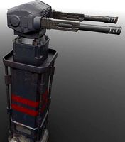DCA antiaircraft tower or space tower