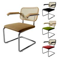 Knoll Cesca Armchair Upholstered Cane
