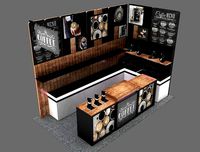 Coffe Point of purchase Stand modul