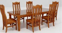 DINING TABLE MADE IN TEAK WOOD