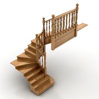 Stair 3D Model