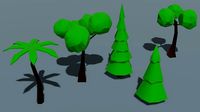Free Low Poly Trees