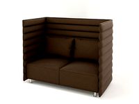 Sofa Alcove Plume Contract Two-Seater by Vitra
