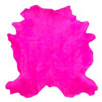 Pink Cowhide Rug