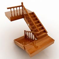 Stair 3D Model