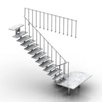 Stair 3D Model