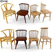 4 wooden chair dg home