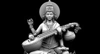 god saraswati 3d model
