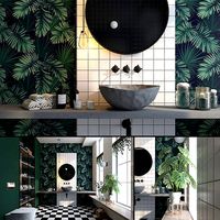 Glam Green Bathroom