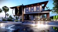 New Modern Villa 3D model 1 kanal house