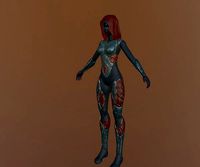 Woman Sci Fi suit