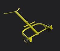 Carrinho de Carregamento de Tambor Low