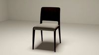 Modern Minimalist Wooden Chair