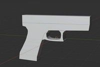 Low Poly Pistol