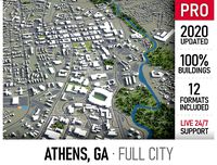 Athens - Georgia - city and surroundings