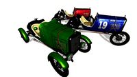 Ford Model A 1929 - Baquet - JM Fangio and others