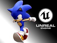 Sonic Animated Unreal Engine 4