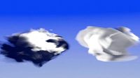 Cumulus clouds pack