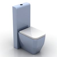 Lavatory pan 3D Model