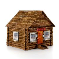 Low Poly Building Game Ready 3D model