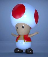 Toad From Mario Kart