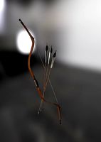 Traditional Manchu bow with rig