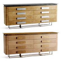 Vittorio Grifoni GHD ART C110 and ART C111 Chest of drawers