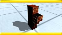 Office filing cabinet 3D