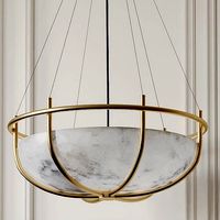 PARACHUTE GLASS DOME CHANDELIER CB2 Exclusive