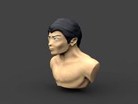 Male head basic sculpt