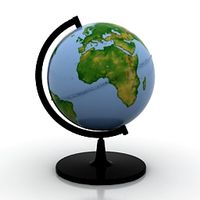 Globe 3D Model