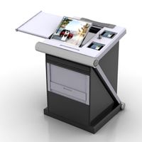 Interactive tribune 3D Model