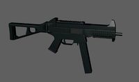 UMP9 - SubMachineGun Lowpoly