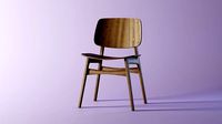 Soborg 3050 Wood Chair