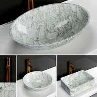 Carrara basins Lusso stone