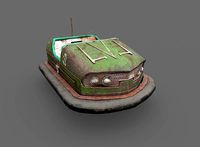Abandoned Pripyat Bumper Car-Dodgem Car 1