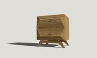 bed sidetable or night stand