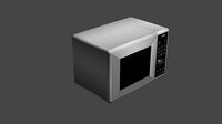 Low Poly MicroWave kitchenware