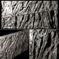 Stone rock wall splinter slab n2