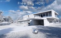 Free - 1 HDRI - Ethereal Skies 021 - Pack sampl