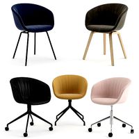 AAC Soft chairs by HAY