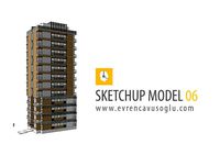 Sketchup Apartment 06