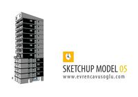 Sketchup Apartment 05