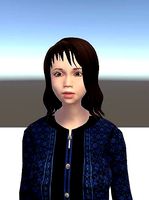 Unity Humanoid Model Female 020