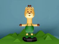 Character design giraffe