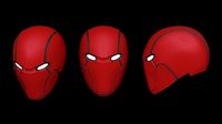 Red Hood Helmet