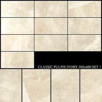 Yurtbay Seramik Classic Pulpis Ivory 300x600 Set 1