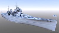 BATTLESHIP HMS PRINCE OF WALES