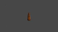 Low poly Bullet Game Ready