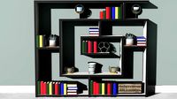 Geometric Bookshelf